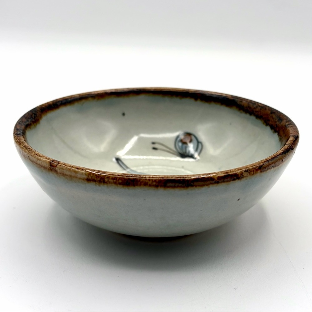 Ken Edwards El Palomar Salsa / Trinket Bowl - Signed Hand Painted Tonalá Mexico - Picture 4 of 10